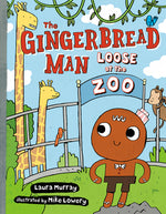 Book cover for The Gingerbread Man Loose at the Zoo
