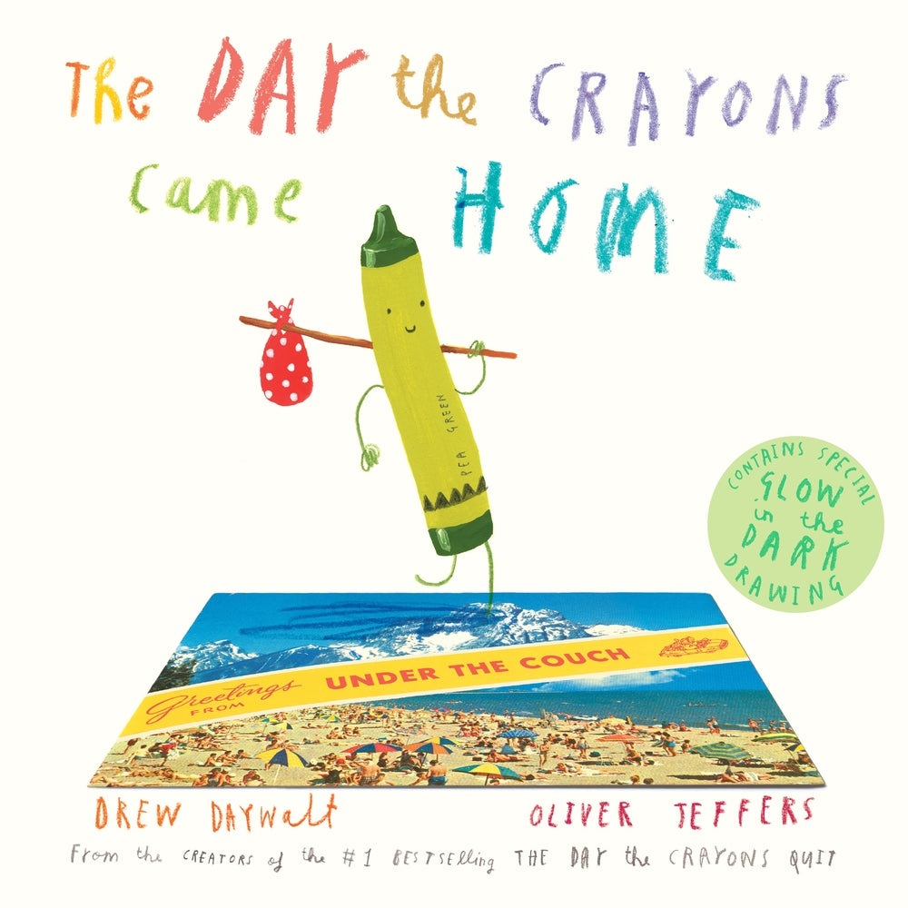 Book cover for The Day the Crayons Came Home