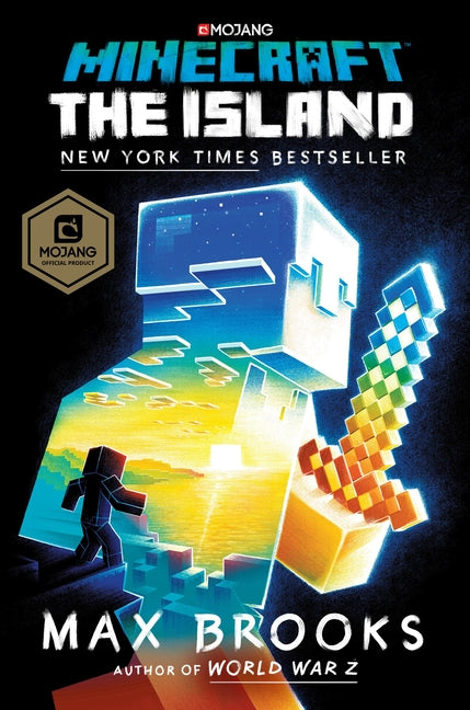 Book cover for Minecraft: The Island: An Official Minecraft Novel