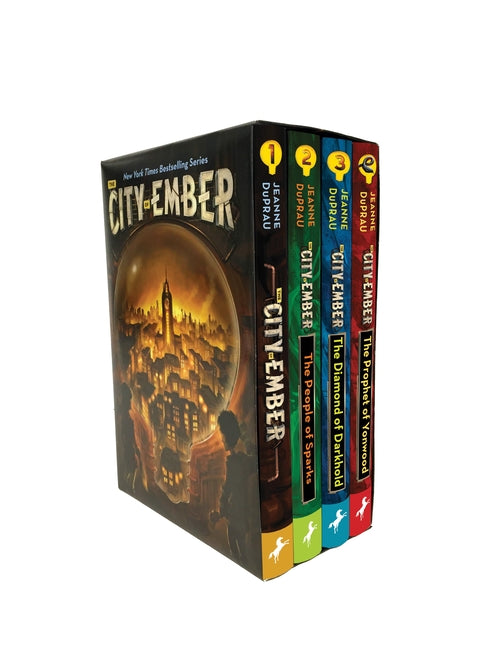 Book cover for The City of Ember Complete Boxed Set: The City of Ember; The People of Sparks; The Diamond of Darkhold; The Prophet of Yonwood