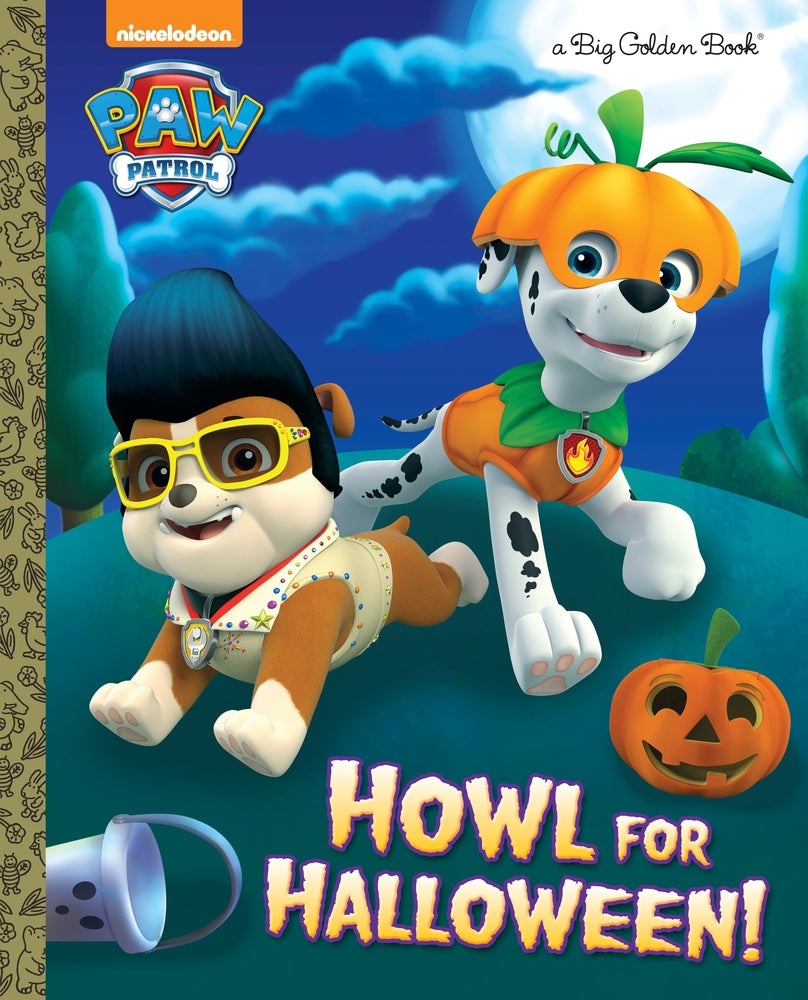 Book cover for Howl for Halloween! (Paw Patrol)