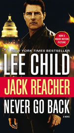 Book cover for Jack Reacher: Never Go Back