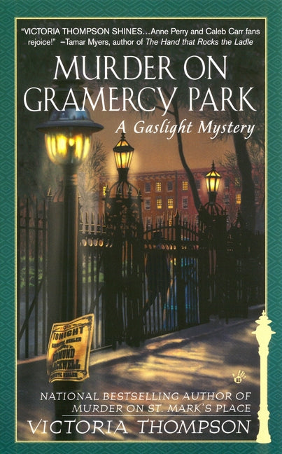Book cover for Murder on Gramercy Park: A Gaslight Mystery