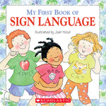 Book cover for My First Book of Sign Language