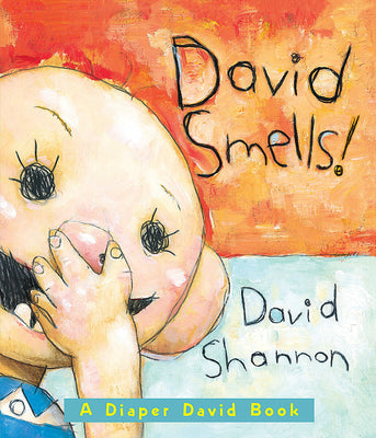 Book cover for David Smells! a Diaper David Book