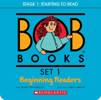 Book cover for Bob Books - Set 1: Beginning Readers Box Set Phonics, Ages 4 and Up, Kindergarten (Stage 1: Starting to Read)