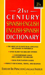 Book cover for 21st Century Spanish-English/English-Spanish Dictionary