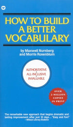 Book cover for How to Build a Better Vocabulary