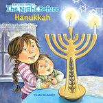 Book cover for The Night Before Hanukkah