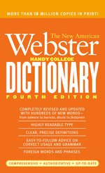Book cover for New American Webster Handy College Dictionary: Fourth Edition (Revised & Updated)