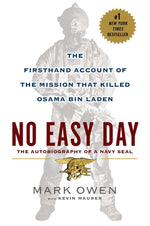 Book cover for No Easy Day: The Firsthand Account of the Mission That Killed Osama Bin Laden