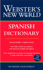 Book cover for Webster's New World Spanish Dictionary