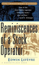 Book cover for Reminiscences of a Stock Operator