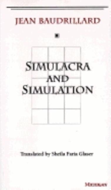 Book cover for Simulacra and Simulation