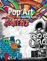 Book cover for Graffiti pop art coloring book, coloring books for adults relaxation: Doodle coloring book