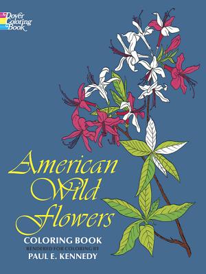 Book cover for American Wild Flowers Coloring Book