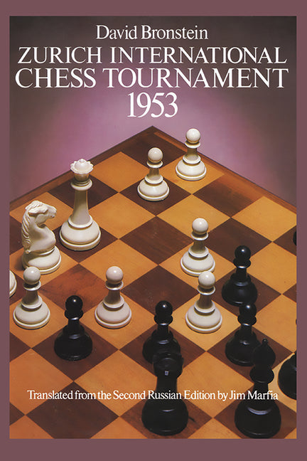 Book cover for Zurich International Chess Tournament, 1953