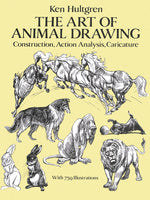 Book cover for The Art of Animal Drawing: Construction, Action Analysis, Caricature