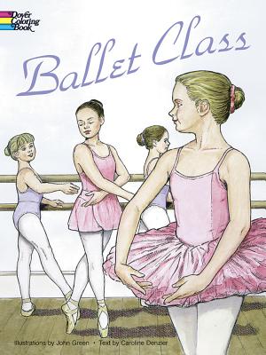 Book cover for Ballet Class Coloring Book