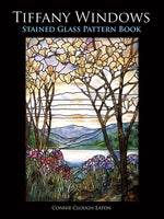 Book cover for Tiffany Windows Stained Glass Pattern Book