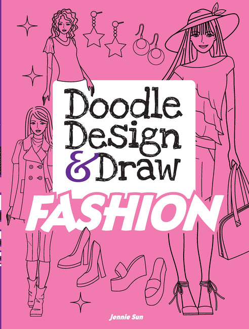 Book cover for Doodle Design & Draw Fashion (Green)