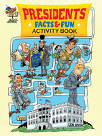 Book cover for Presidents Facts & Fun Activity Book
