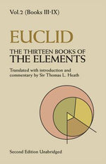 Book cover for The Thirteen Books of the Elements, Vol. 2: Volume 2