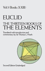 Book cover for The Thirteen Books of the Elements, Vol. 3: Volume 3