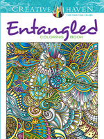 Book cover for Creative Haven Entangled Coloring Book