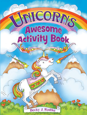 Book cover for Unicorns Awesome Activity Book