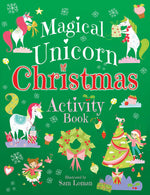 Book cover for Magical Unicorn Christmas Activity Book