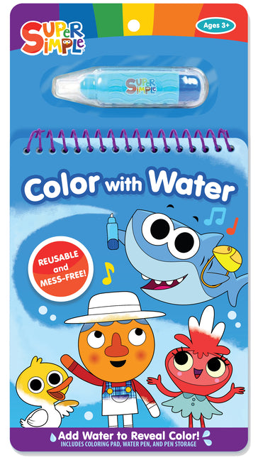 Book cover for Super Simple Color with Water