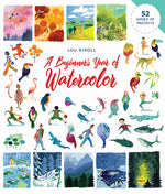 Book cover for Beginner's Year of Watercolor