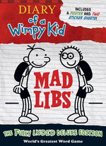 Book cover for Diary of a Wimpy Kid Mad Libs: The Fully Lรถded Deluxe Edition