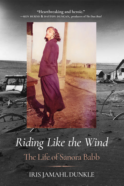 Book cover for Riding Like the Wind: The Life of Sanora Babb