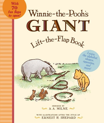 Book cover for Winnie the Pooh's Giant Lift The-Flap