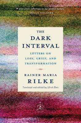 Book cover for The Dark Interval: Letters on Loss, Grief, and Transformation