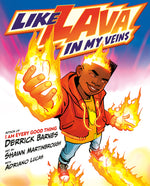 Book cover for Like Lava in My Veins