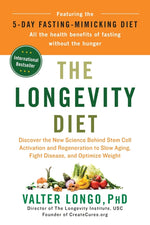 Book cover for The Longevity Diet: Discover the New Science Behind Stem Cell Activation and Regeneration to Slow Aging, Fight Disease, and Optimize Weigh