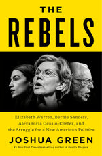 Book cover for The Rebels: Elizabeth Warren, Bernie Sanders, Alexandria Ocasio-Cortez, and the Struggle for a New American Politics