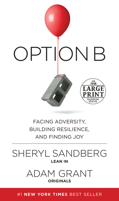 Book cover for Option B: Facing Adversity, Building Resilience, and Finding Joy
