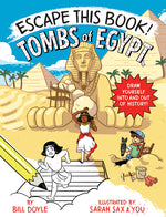 Book cover for Escape This Book! Tombs of Egypt