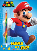 Book cover for Super Mario: Here We Go! (Nintendo(r))