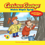 Book cover for Curious George Makes Maple Syrup (Cgtv 8x8): A Winter and Holiday Book for Kids