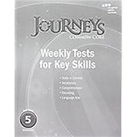 Book cover for Houghton Mifflin Harcourt Journeys: Common Core Weekly Assessments Grade 5