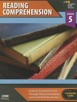 Book cover for Core Skills Reading Comprehension Workbook Grade 5