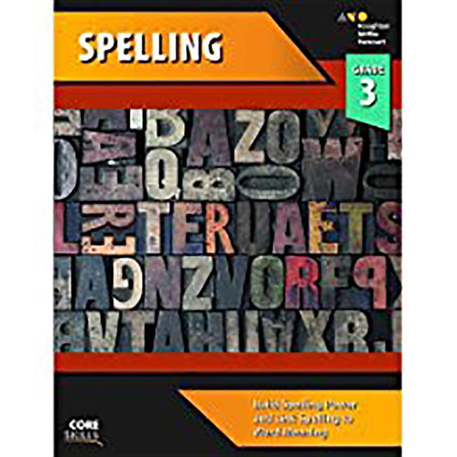 Book cover for Core Skills Spelling Workbook Grade 3