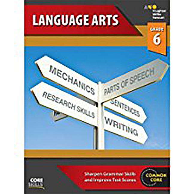Book cover for Core Skills Language Arts Workbook Grade 6