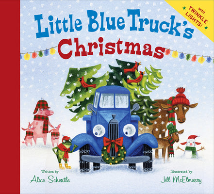 Book cover for Little Blue Truck's Christmas: A Christmas Holiday Book for Kids