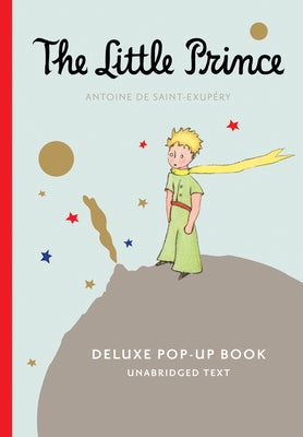 Book cover for The Little Prince Deluxe Pop-Up Book with Audio
